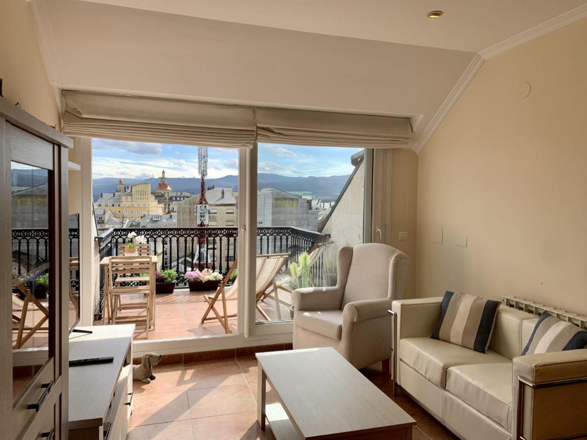 Moderno Piso Con La Mejor Terraza De Ribadeo Y Vistas Maravillosas Exterior foto