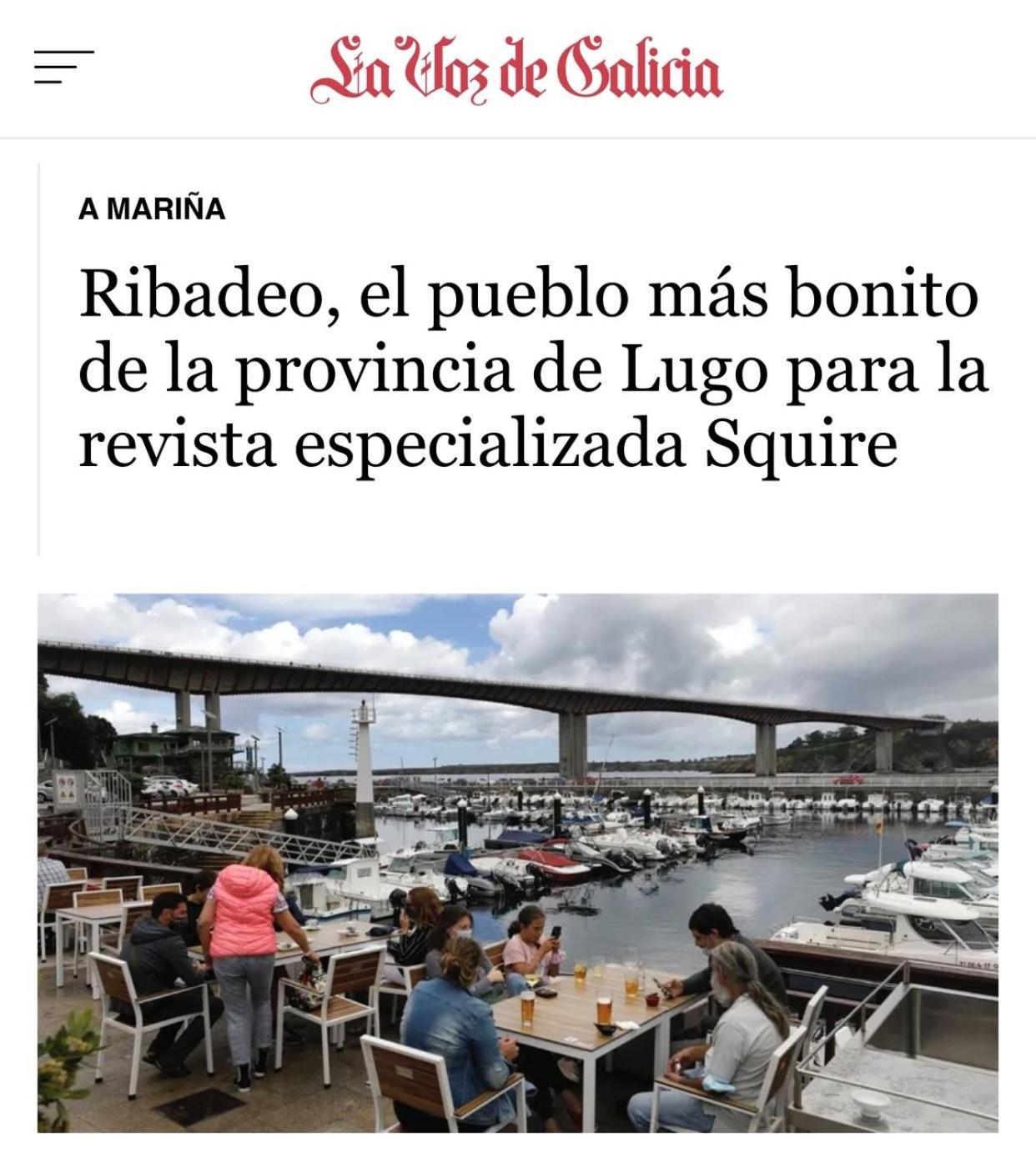 Moderno Piso Con La Mejor Terraza De Ribadeo Y Vistas Maravillosas Exterior foto