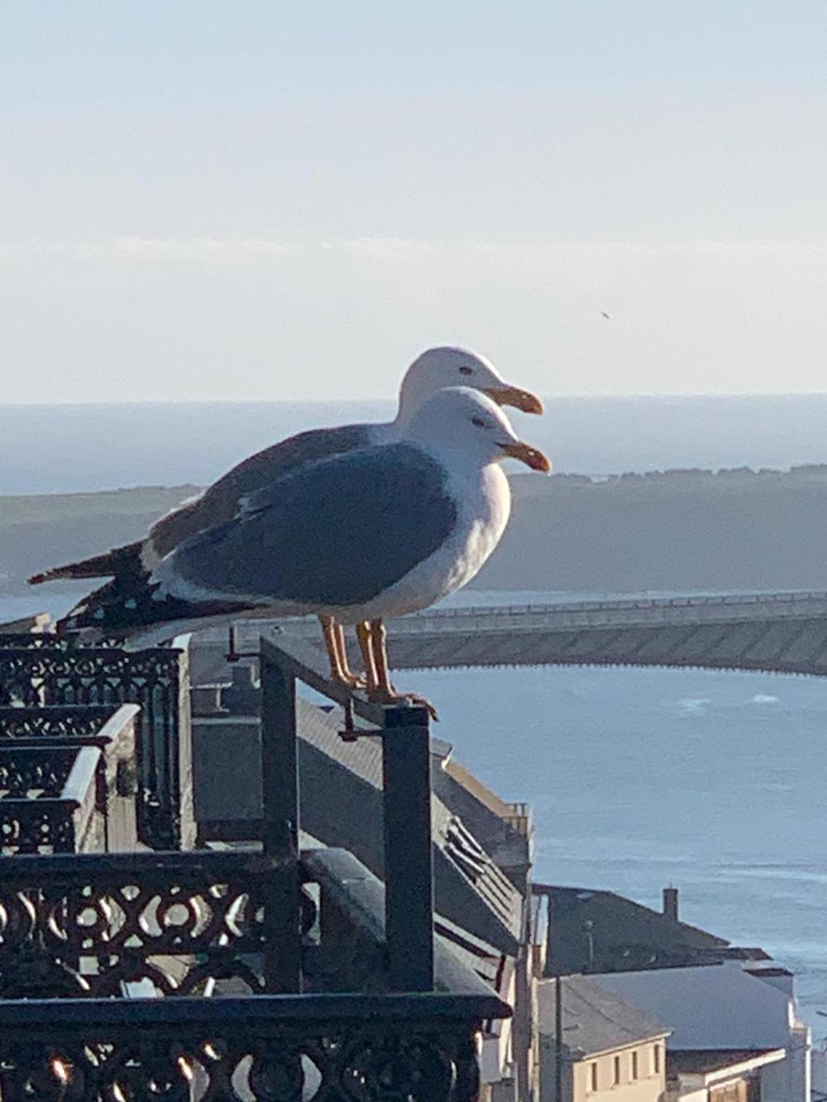 Moderno Piso Con La Mejor Terraza De Ribadeo Y Vistas Maravillosas Exterior foto