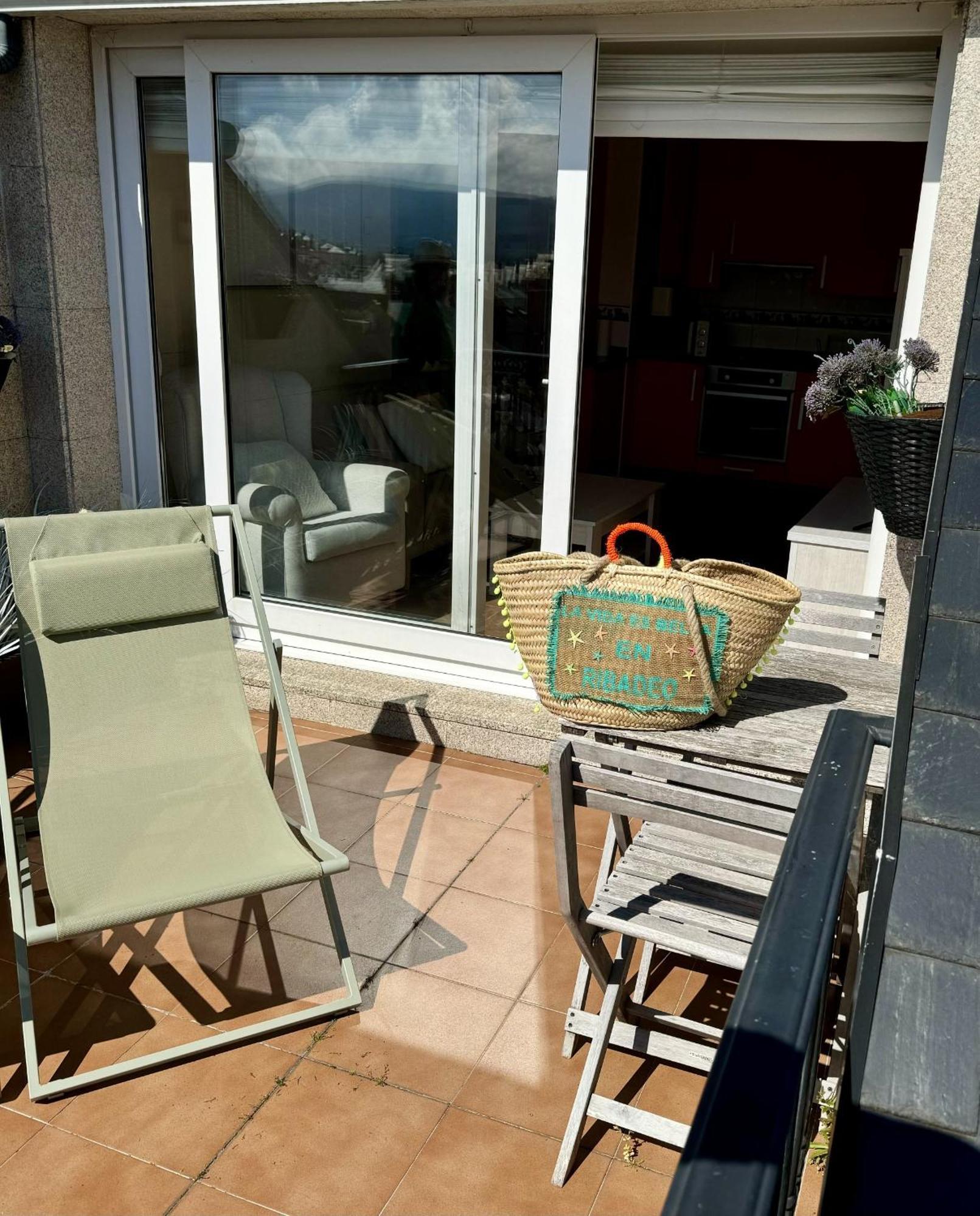 Moderno Piso Con La Mejor Terraza De Ribadeo Y Vistas Maravillosas Exterior foto