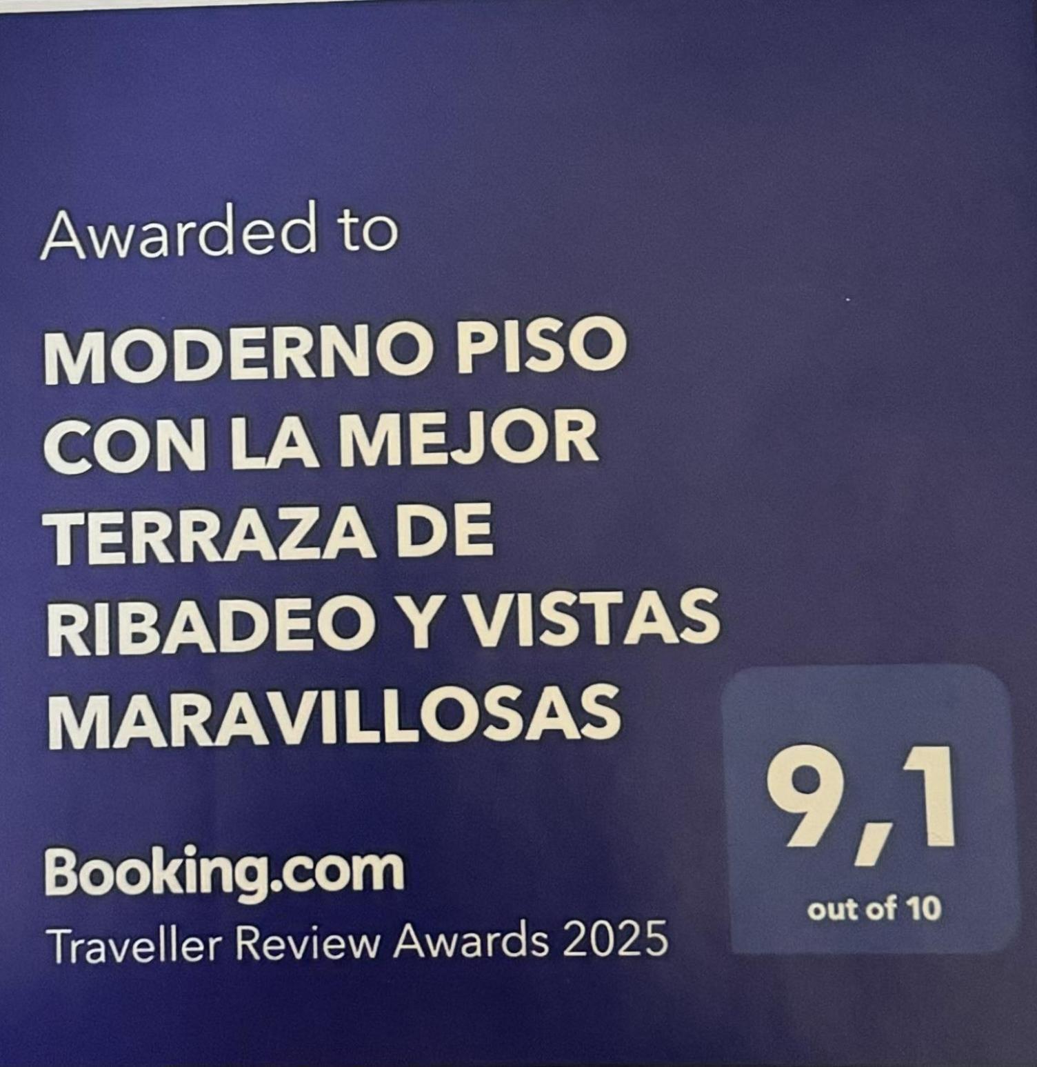 Moderno Piso Con La Mejor Terraza De Ribadeo Y Vistas Maravillosas Exterior foto